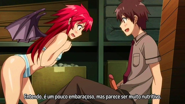 New Succubu Hentai Sucking on a Stick to Hunger Part 1