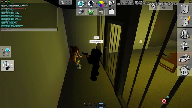 Roblox Hentai - Brookhaven RP PART 1 - Caught a girl