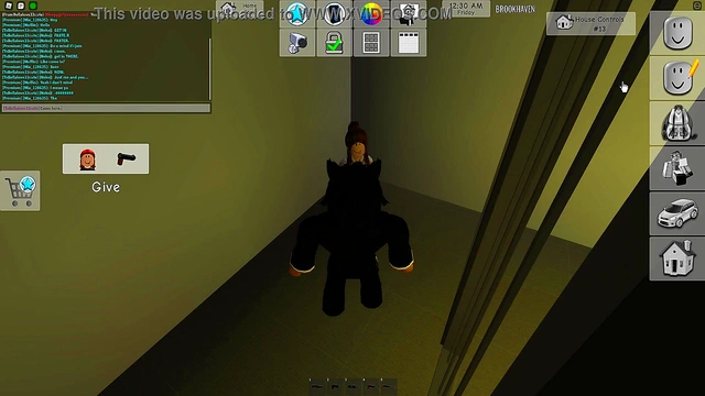 Roblox Hentai - Brookhaven RP PART 1 - Caught a girl