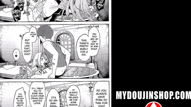 My Doujin Shop - Buxom Video Game Vixens Get Fucked Hard Xenoblade Chronicles 2 Hentai