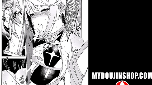 My Doujin Shop - Buxom Video Game Vixens Get Fucked Hard Xenoblade Chronicles 2 Hentai