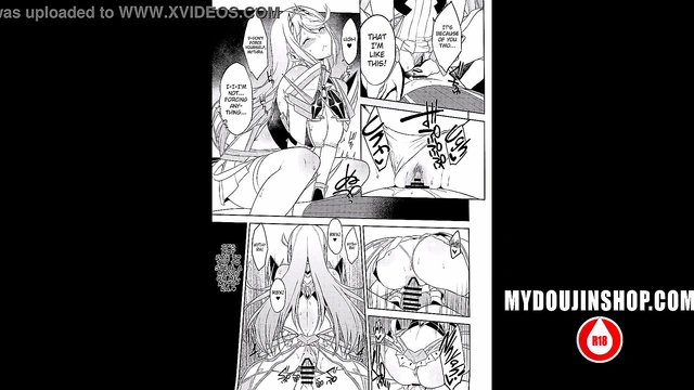 My Doujin Shop - Buxom Video Game Vixens Get Fucked Hard Xenoblade Chronicles 2 Hentai