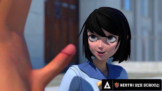 HENTAI SEX UNIVERSITY - Hentai Students Fuck In Public and Lesbian Scissor In Private