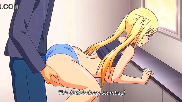 Teen Hentai fuck hard in threesome
