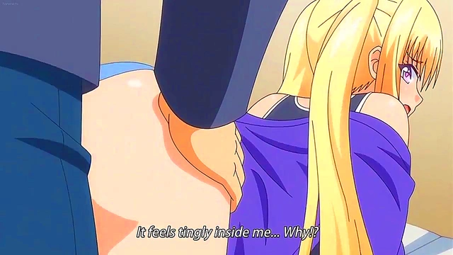 Teen Hentai fuck hard in threesome
