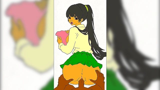 Ebony Student Receives Hot Black Dick In School Uniform Hentai Hentai