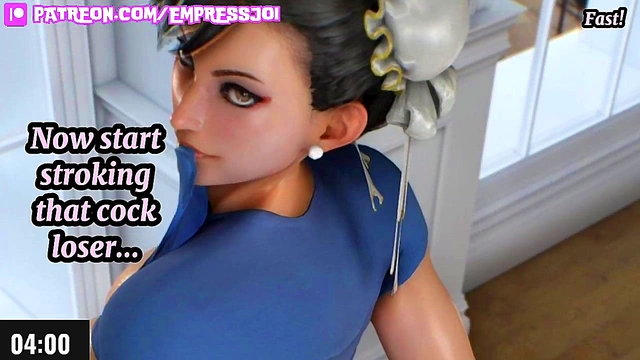 (Hentai JOI) 4 Min JOI Challenge: The Big Ass Worshiper (femdom'humiliation'worship)