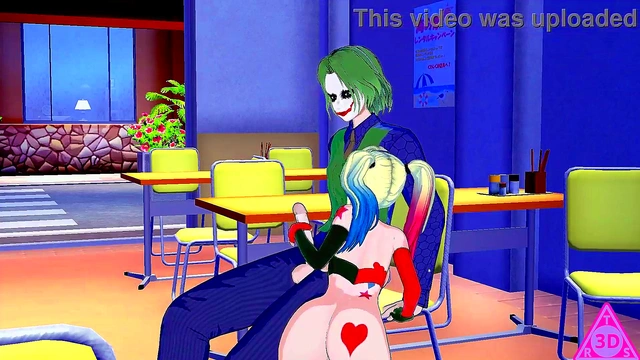 Harley Quinn hentai videos blowjob handjob horny and cumshot gameplay porn uncensored