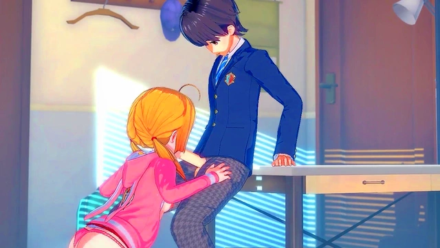 Hentai girl can't stop sucking dick