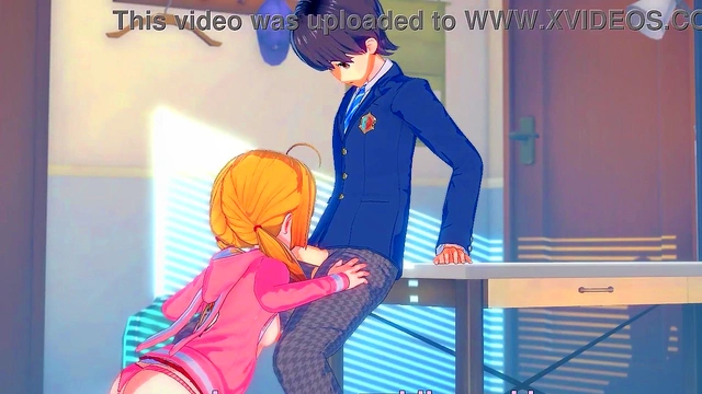 Hentai girl can't stop sucking dick