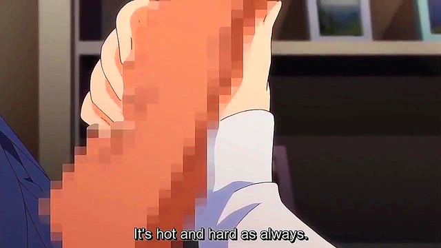 Hentai Big tits Milf sucks and takes huge cock