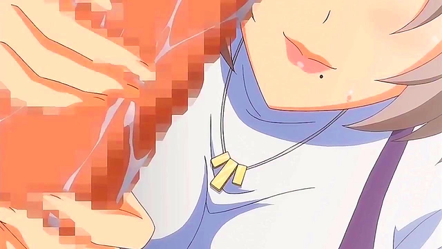 Hentai Big tits Milf sucks and takes huge cock