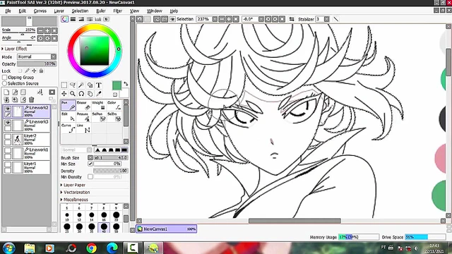 Desenhando Hentai Tatsumaki (One Punch Man) - Repost