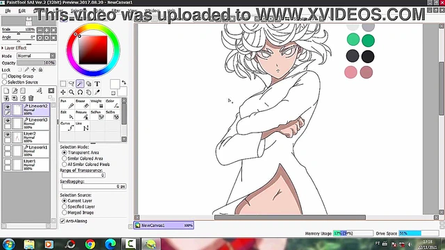Desenhando Hentai Tatsumaki (One Punch Man) - Repost