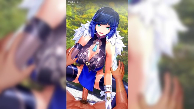 Yelan hentai stockings