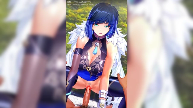 Yelan hentai stockings