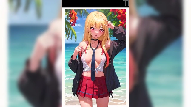 AI big tits Girls hentai 3