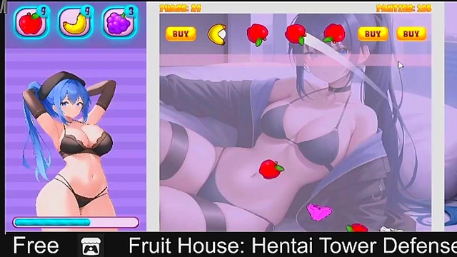 Fruit House: Hentai Tower Defense