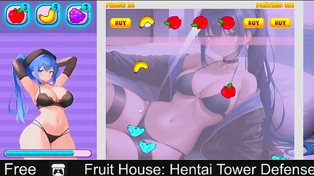 Fruit House: Hentai Tower Defense