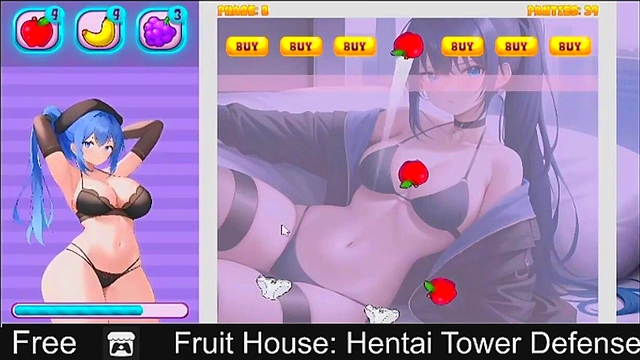 Fruit House: Hentai Tower Defense