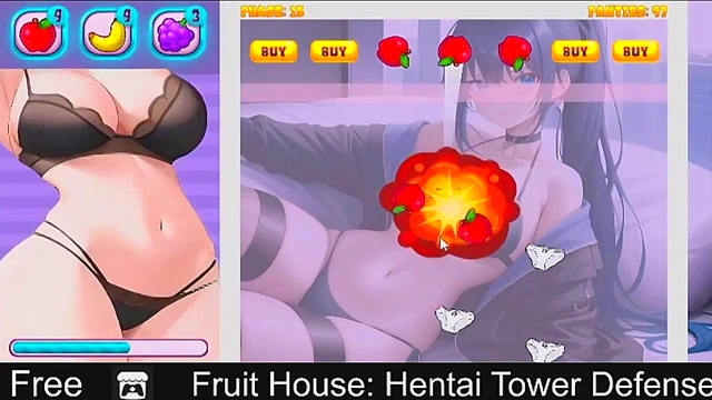 Fruit House: Hentai Tower Defense
