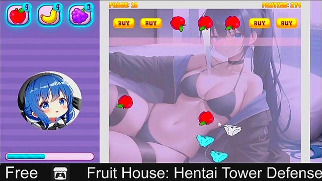 Fruit House: Hentai Tower Defense