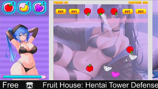Fruit House: Hentai Tower Defense