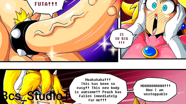 Bowsette Ch01 - The Inflation Mushroom - Expansion Hentai Comic