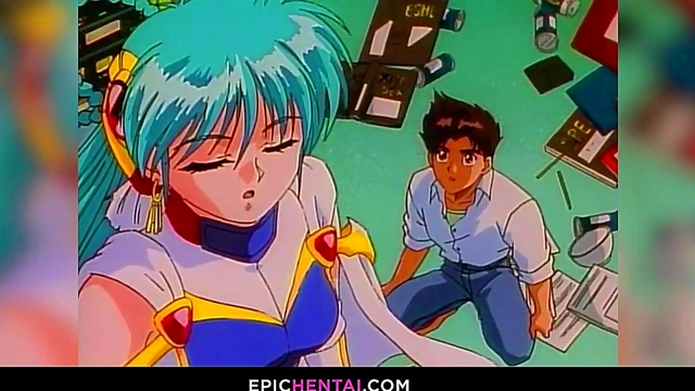 Passionate hentai fuck in the museum