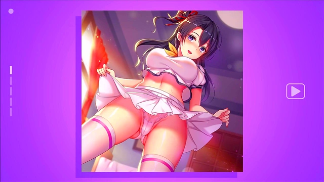 Hentai Girl Hime slowly undressing for you ^ ^