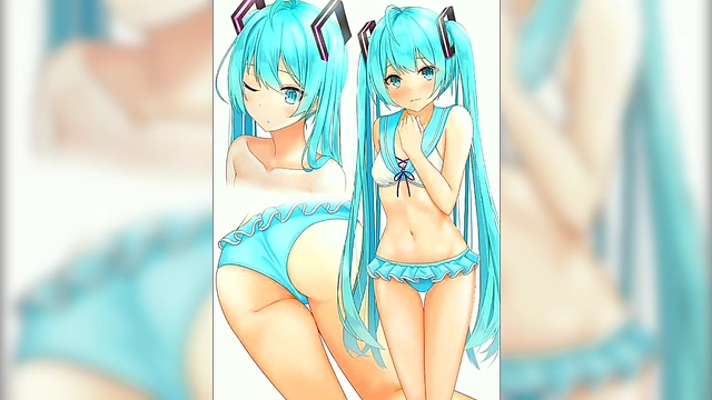 Porn/Hentai of the character and singer of Hatsume Miku