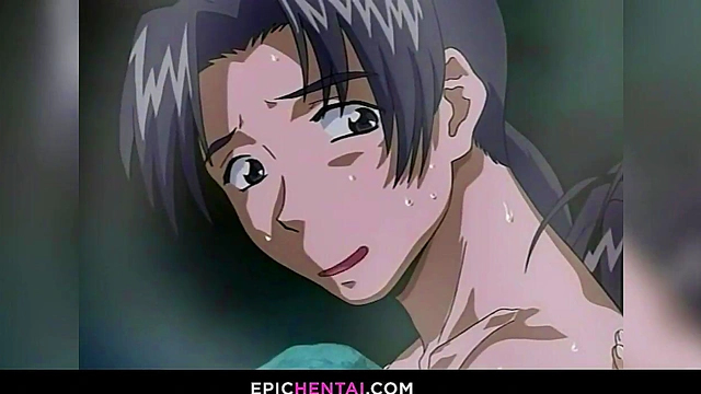 Outdoor hentai fuck in the middle of the night