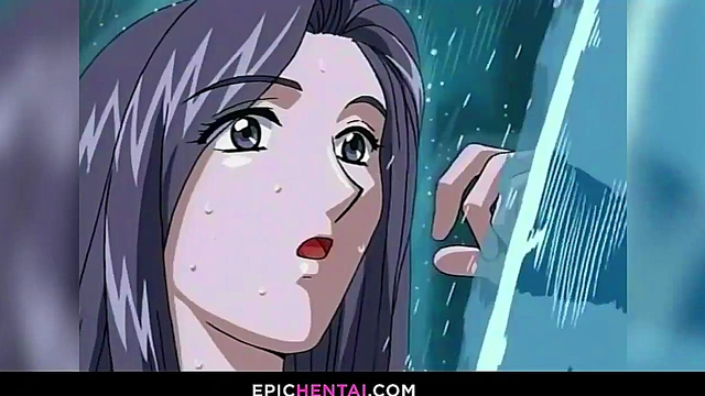 Outdoor hentai fuck in the middle of the night