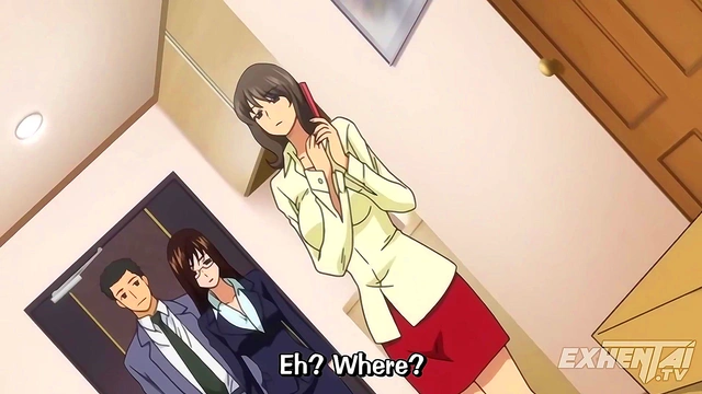 My mature coworker gets horny fucking at work - Hentai [SUBTITLED]