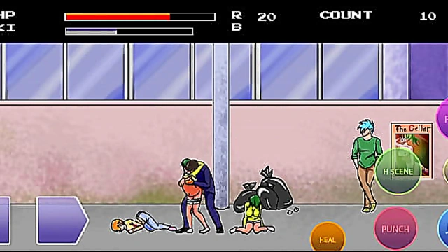 Hentai I have sex with all the girls on the street