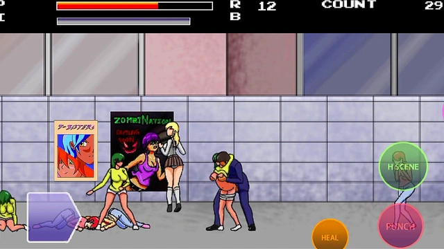 Hentai I have sex with all the girls on the street