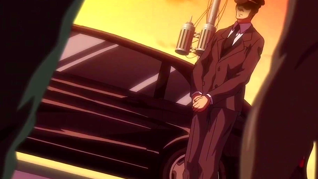 Hentai blonde gf cheats on bf with older guy