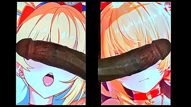 Tributes and Hentai of Genshin characters Barbara and Yoimiya