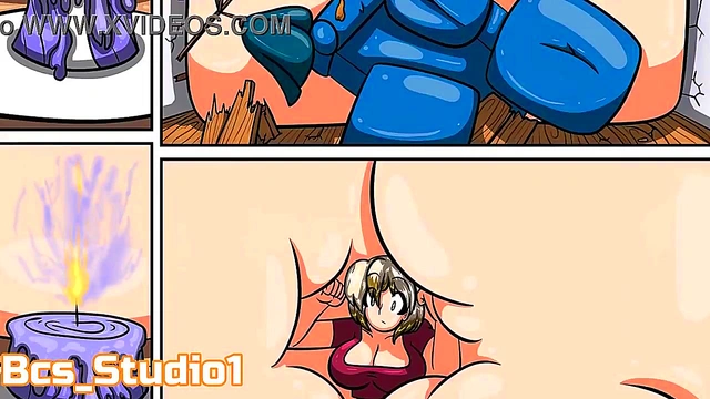 Charlotte's Aromatic Mishap - Giantess Growth Butt Expansion Hentai Comic