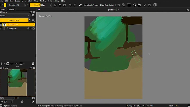 Trying to Quick Paint Hentai Painting Test Video