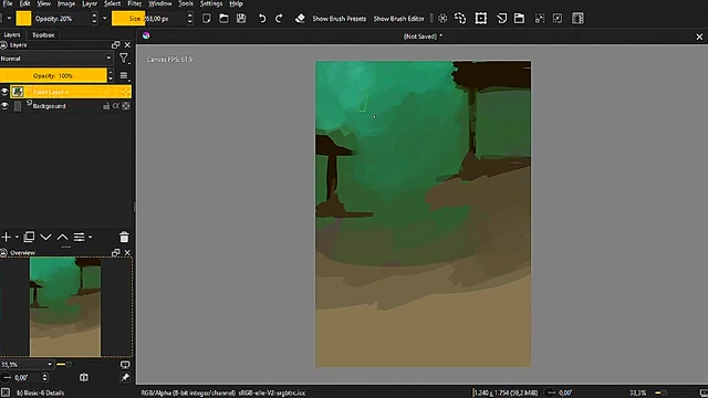 Trying to Quick Paint Hentai Painting Test Video