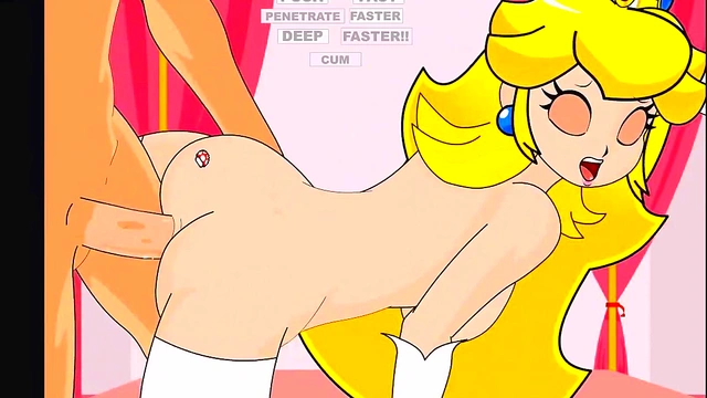 Peach does Anal Porn/Hentai Game