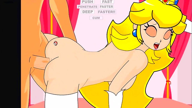 Peach does Anal Porn/Hentai Game