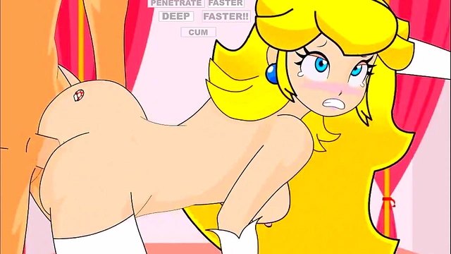 Peach does Anal Porn/Hentai Game