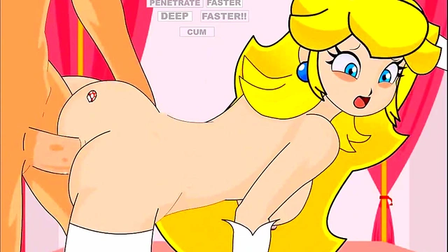 Peach does Anal Porn/Hentai Game