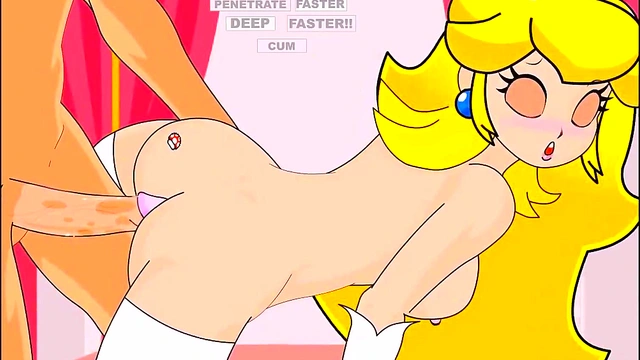 Peach does Anal Porn/Hentai Game