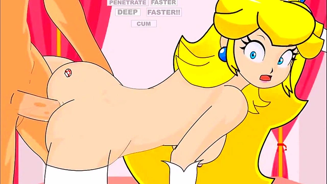 Peach does Anal Porn/Hentai Game