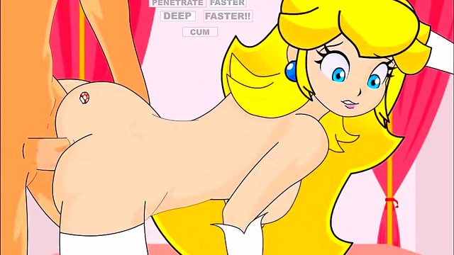 Peach does Anal Porn/Hentai Game