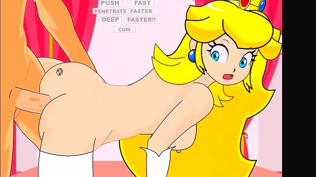 Peach does Anal Porn/Hentai Game