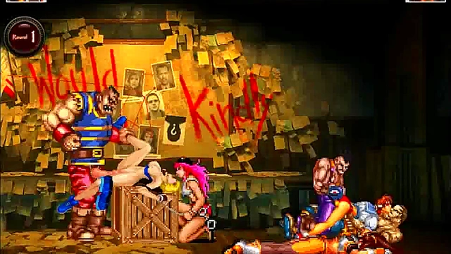 Hentai Mugen Level 1 Fighter Gangbang